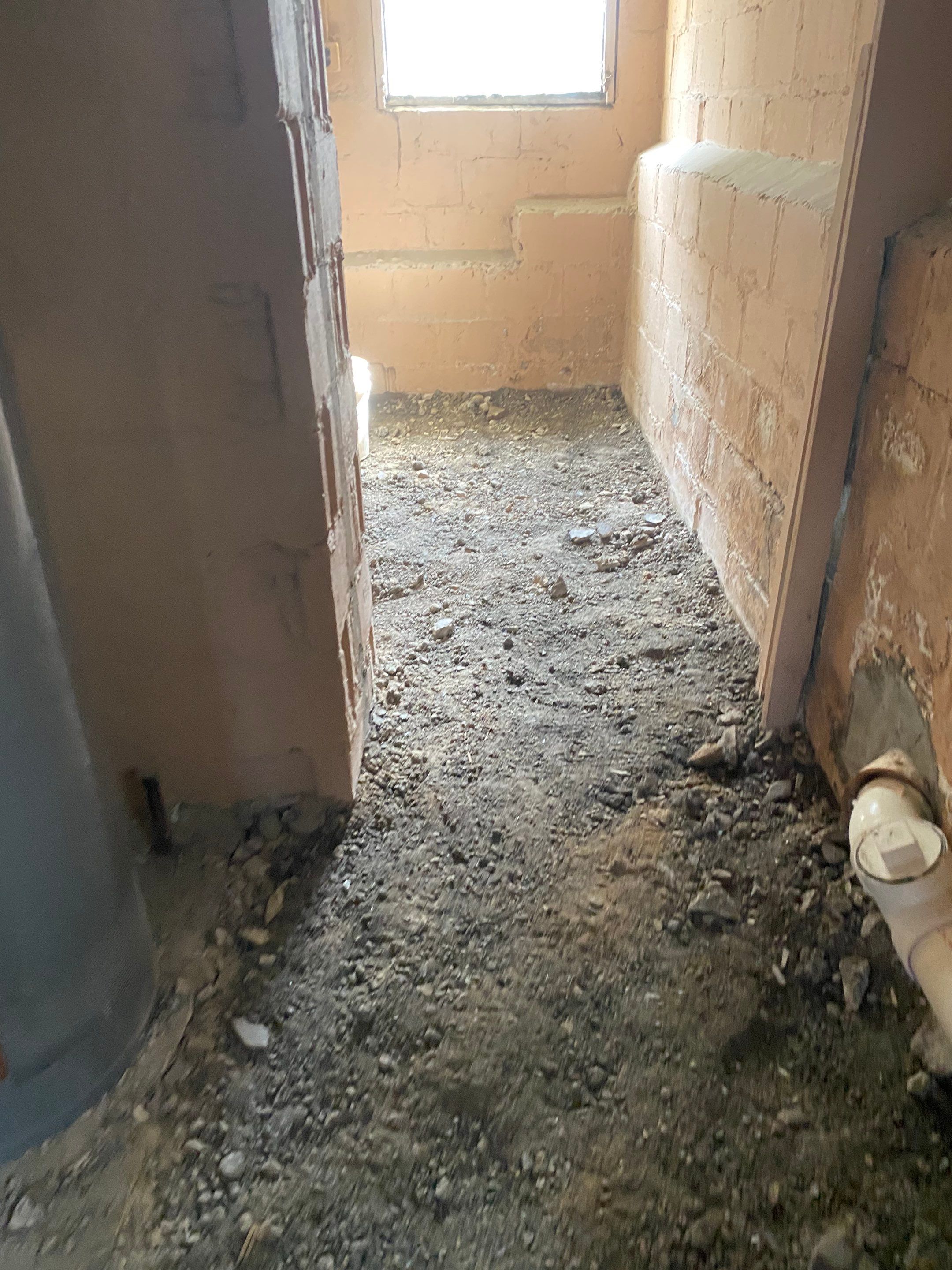 Interior French Drain, Lally Column Replacement & Concrete Floor Replacement in South Orange, NJ by Pure Service Pro, LLC