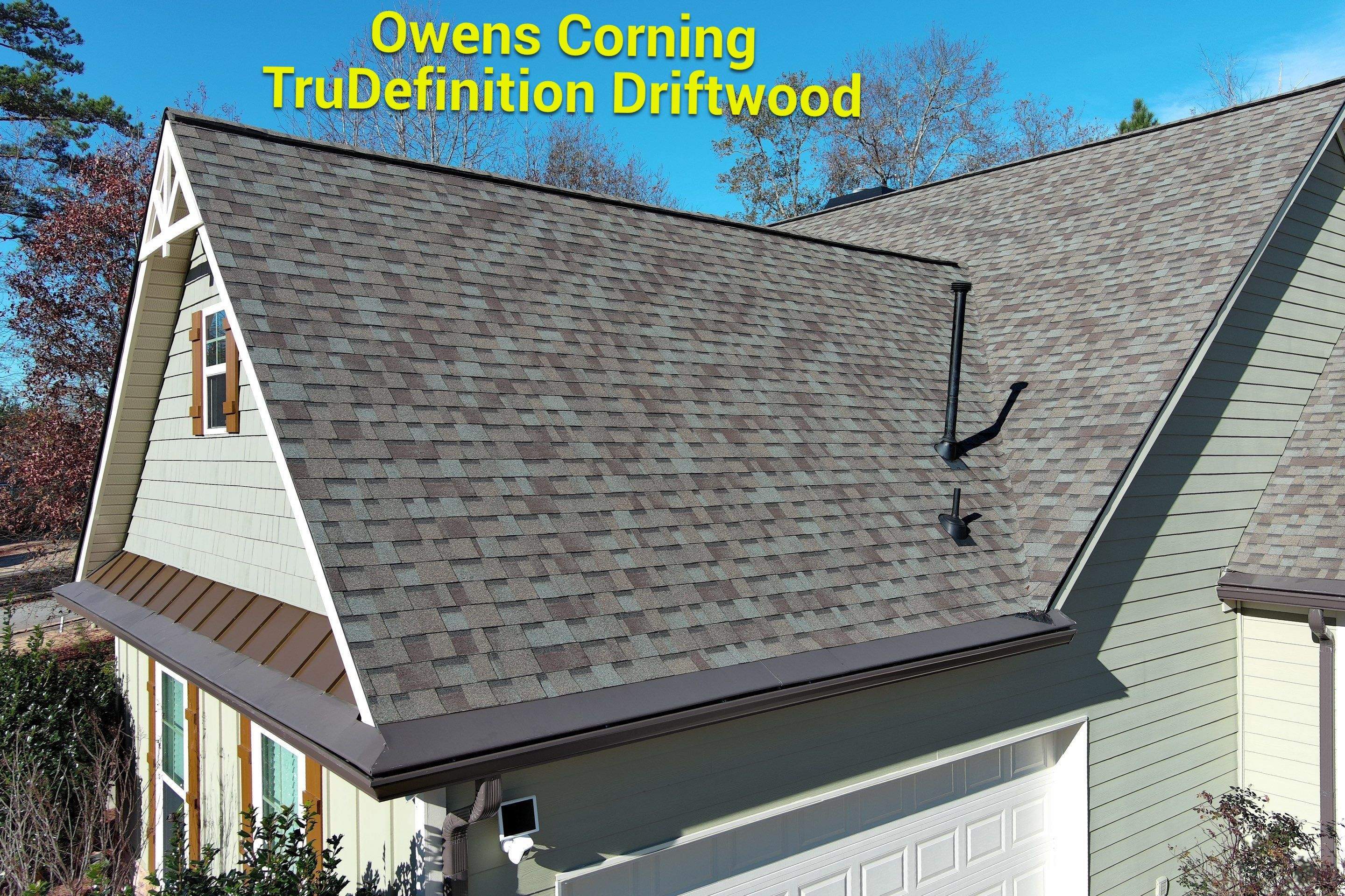New roof installation and shingle colors by Rhino Restoration