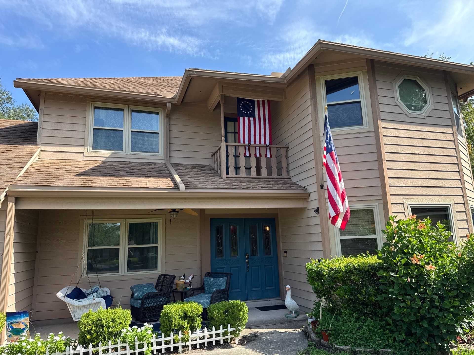 T1-11 Siding Wood Repairs and Exterior Painting in Jacksonville FL 32244 by A New Leaf Painting, LLC