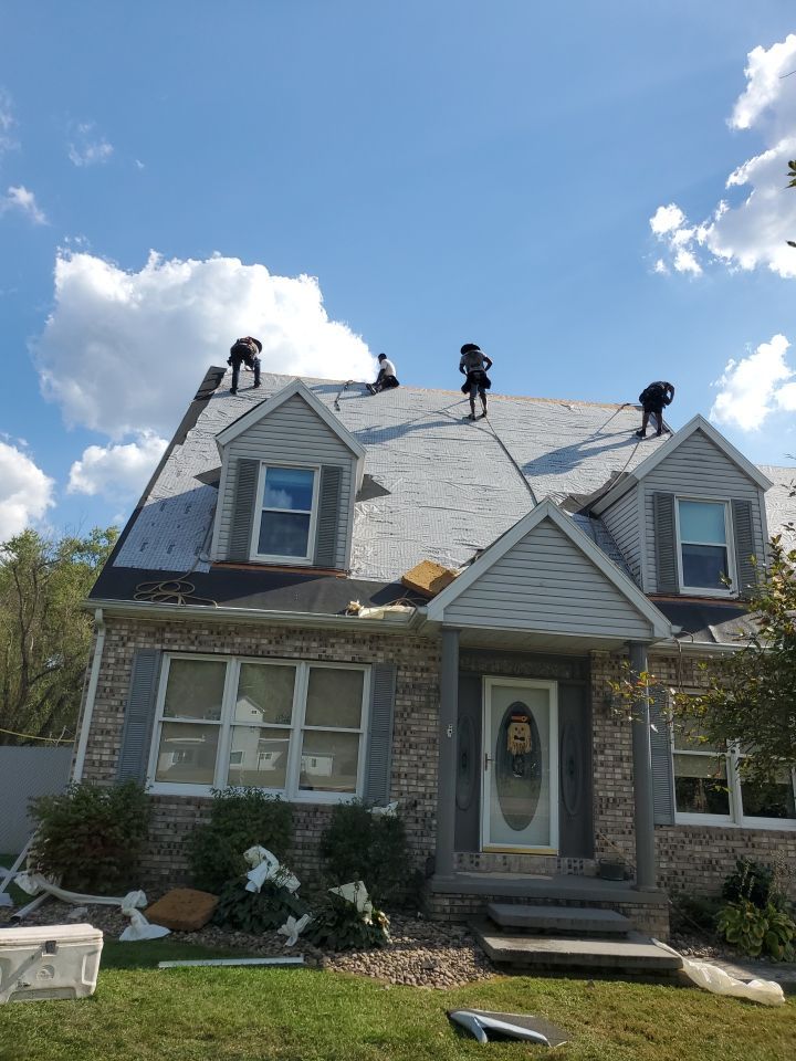 Residential Roofing Installation by Rainstoppers Roofing