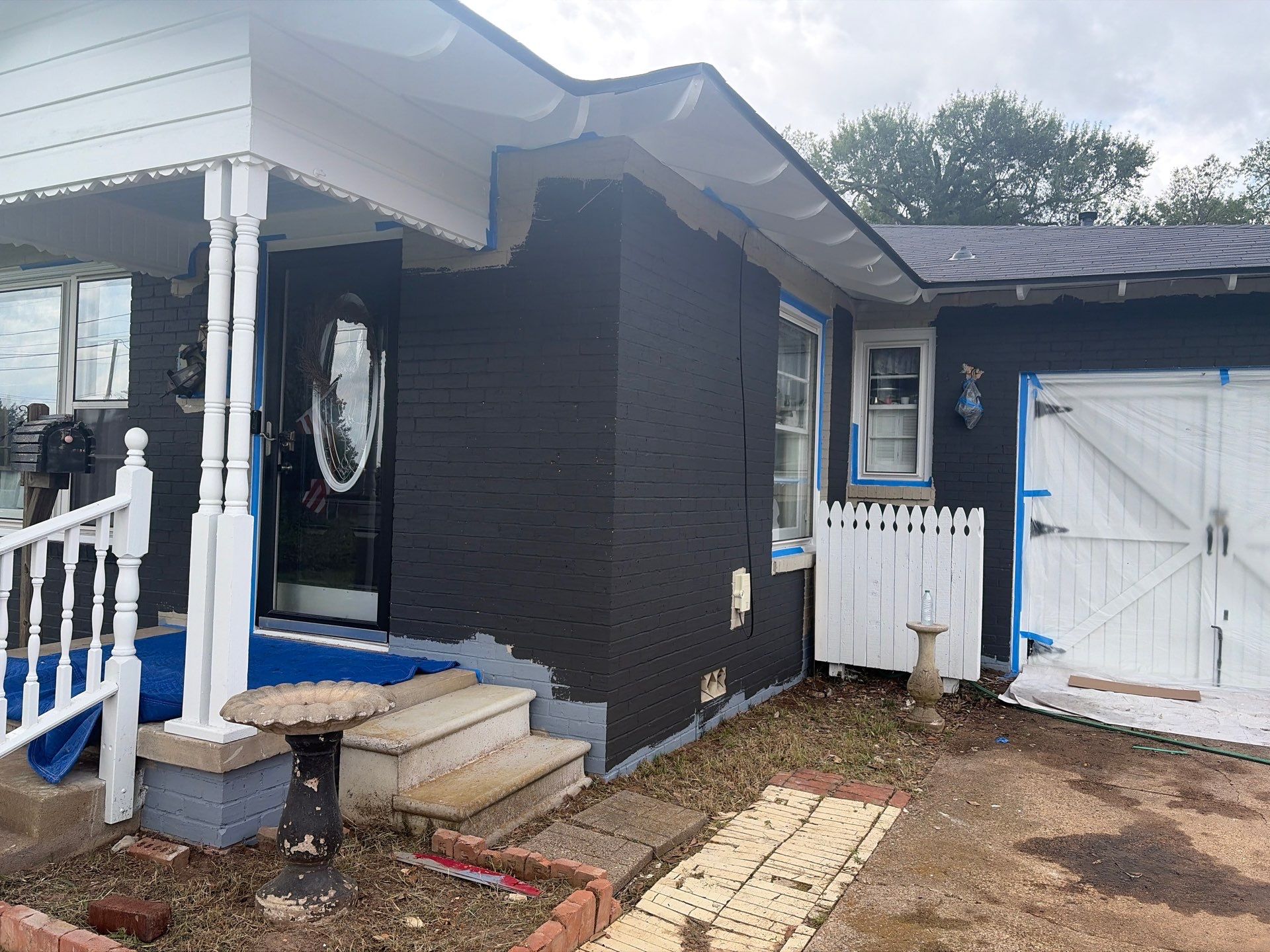 From Forgettable to Modern: An Exterior Brick Paint Job in Tyler TX by Quality Coats Painting
