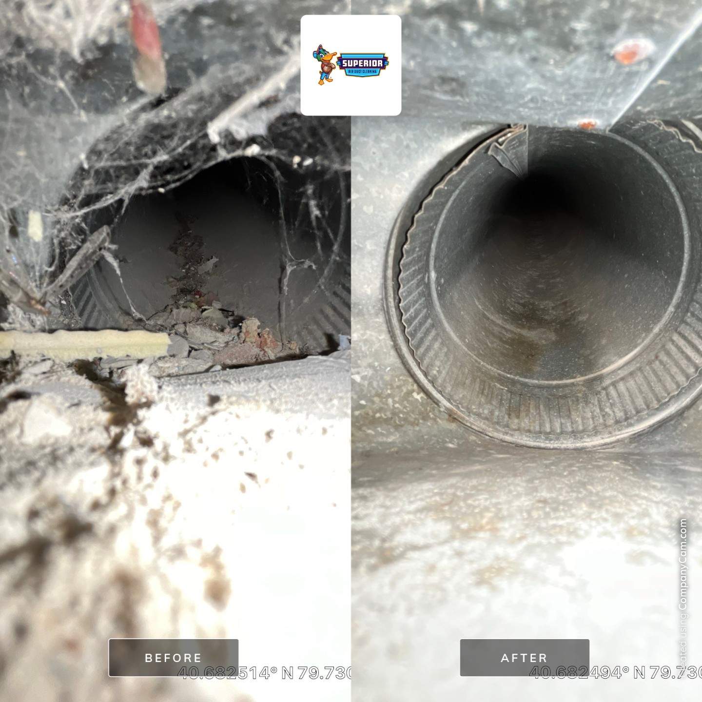 Air Duct Cleaning With a Vacuum Truck in Sarver, PA by Superior Air Duct Cleaning