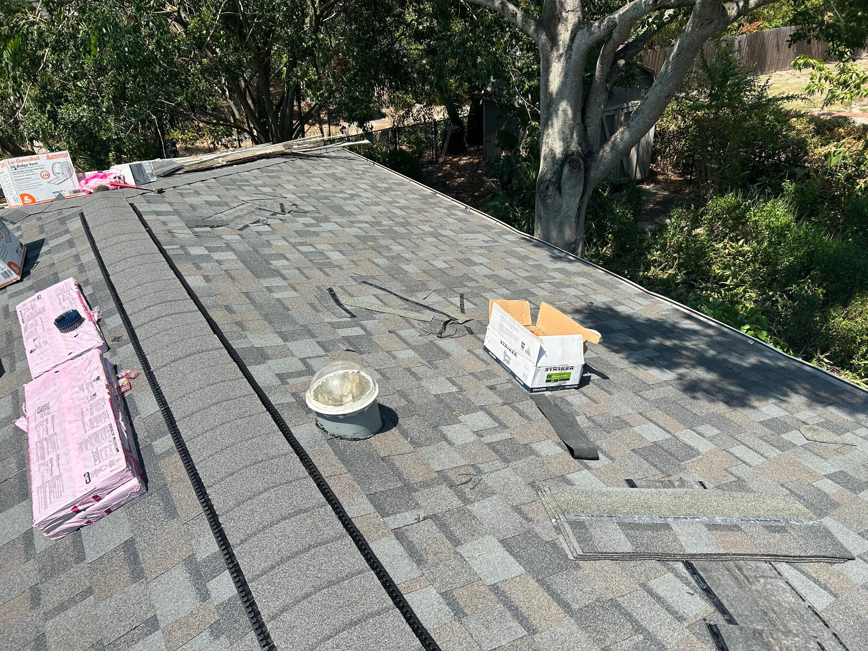 Project in St. Petersburg by Mitchell Roofing Company LLC 