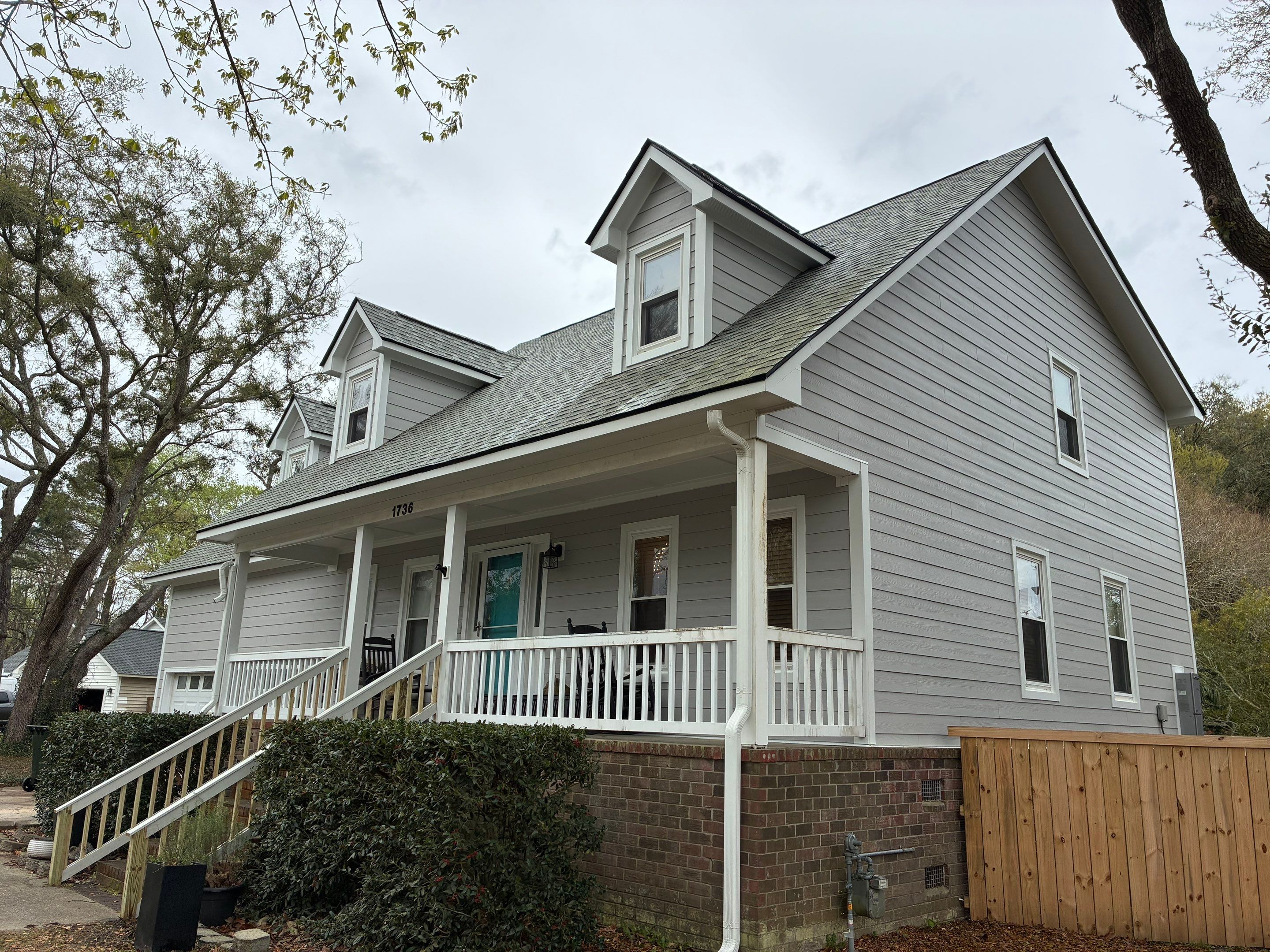 Exterior Siding Replacement and Porch Renovation in Charleston by Top Tier Charleston
