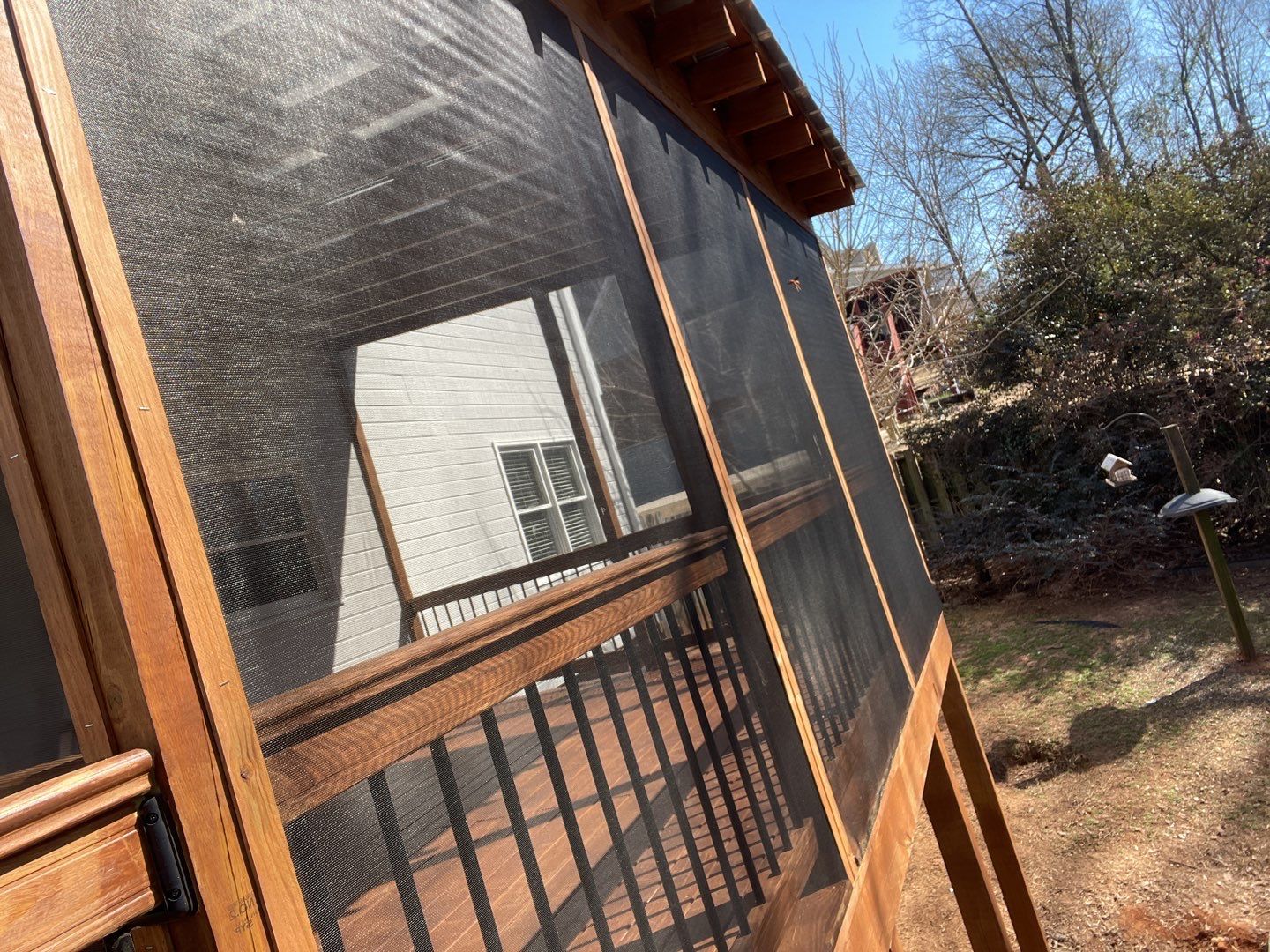 Balmoral Estates Screened Deck  by Pillar and Pine