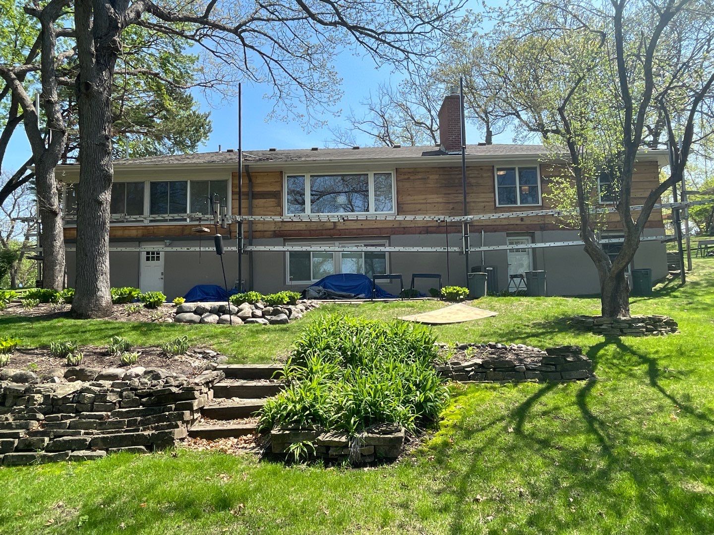 Siding Replacement – LP Smartside ExpertFinish in Tundra Gray | Hopkins, MN by First Impressions Exteriors
