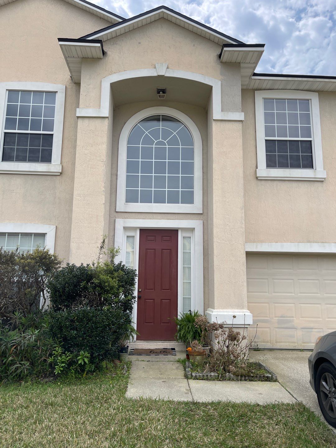 Exterior Stucco Repair, Delamination & House Painting in Jacksonville, FL by A New Leaf Painting, LLC