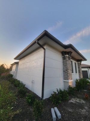 Bronze K-Style Gutters for Homes in Parrish FL