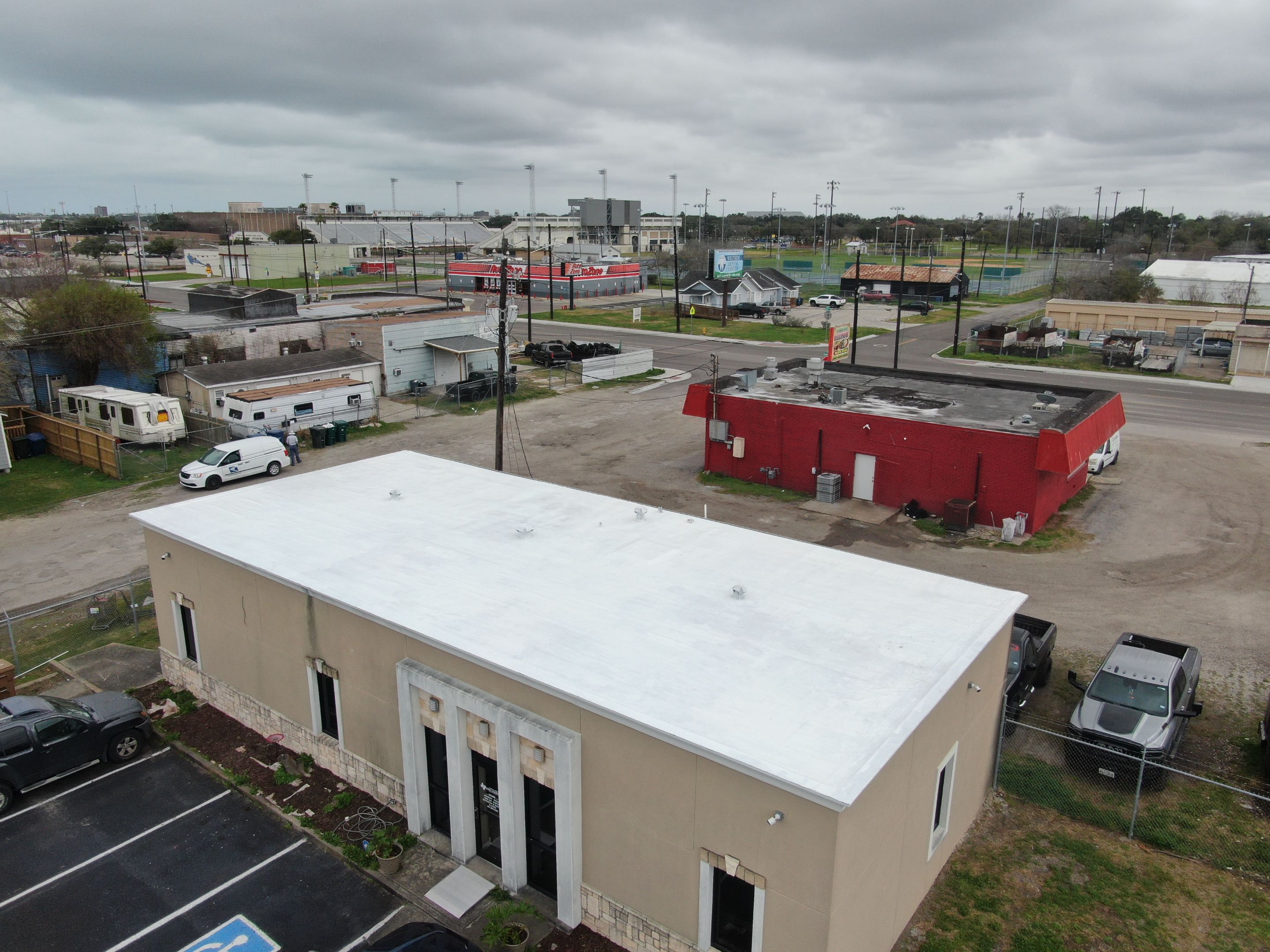 Silicone Coatings by Bayfront Roofing and Construction