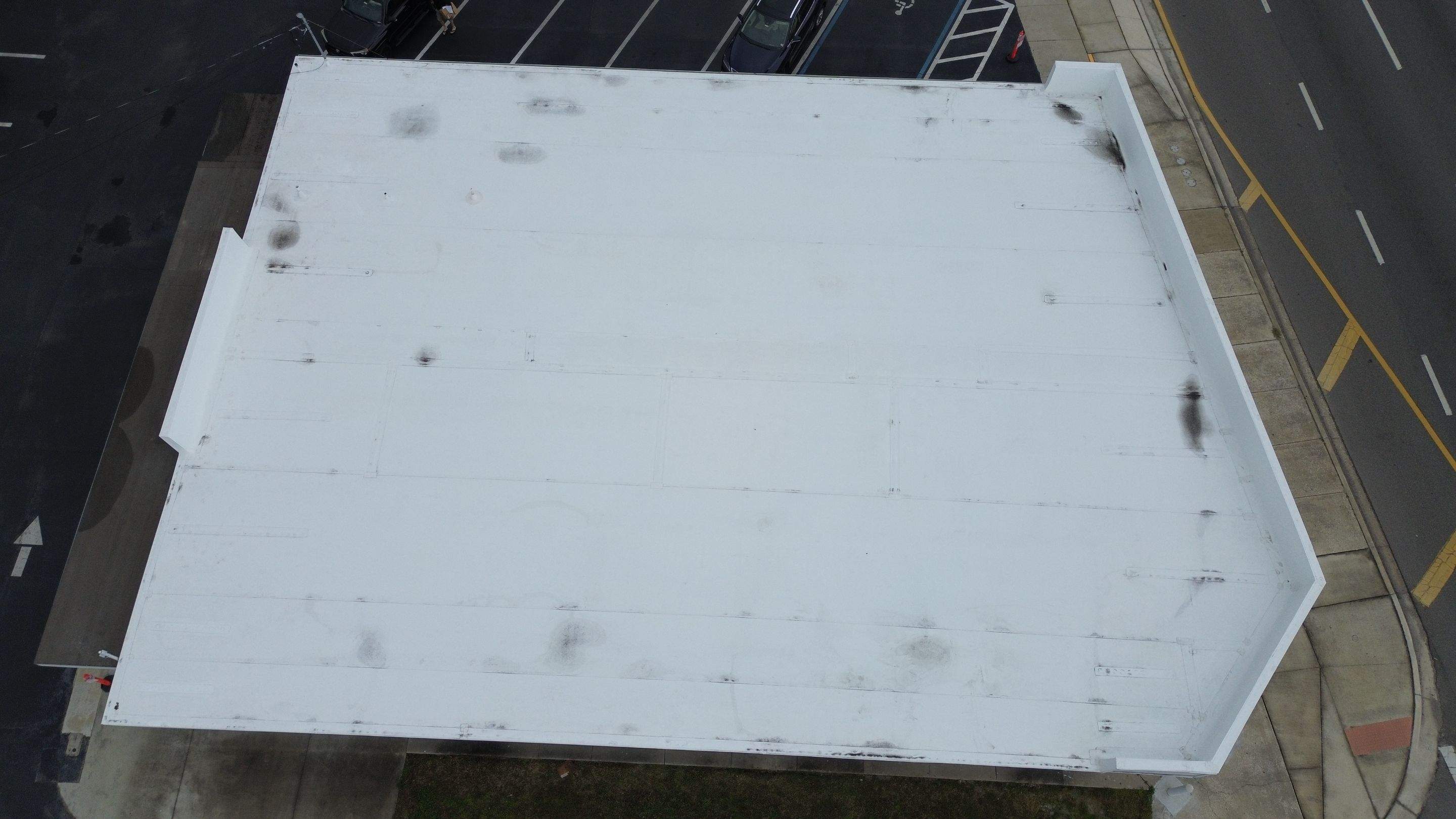 Commercial job in Belle Isle by Gold Key Roofing