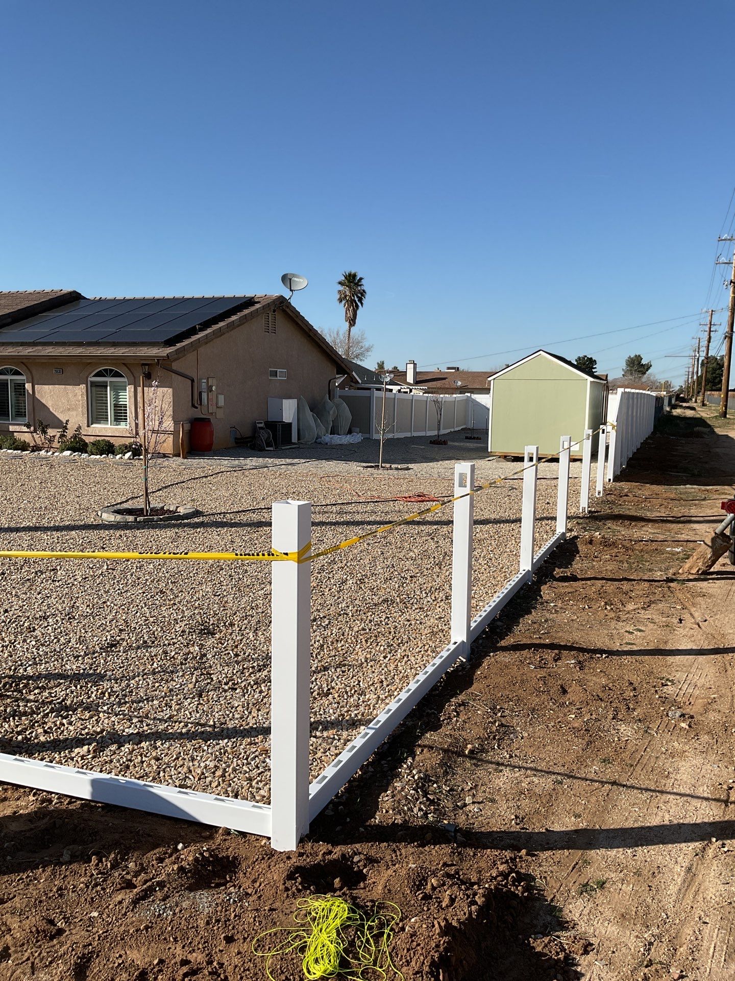Box picket and privacy vinyl  by Fence Guys Inc. 