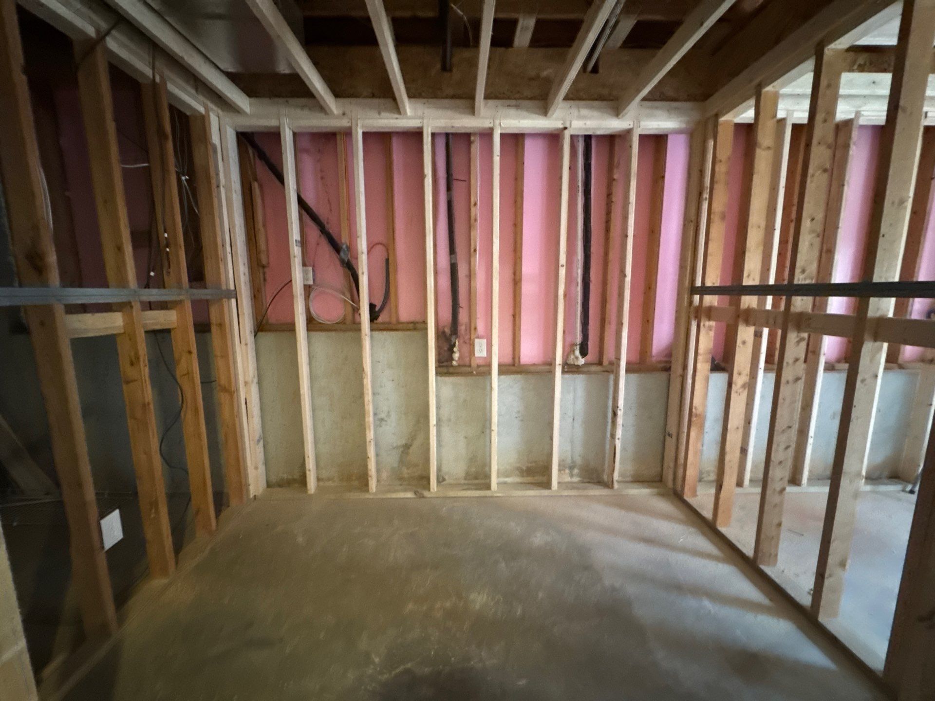 Full Basement Remodel in Powder Springs Featuring Custom Kitchenette by Swift Home Renovations