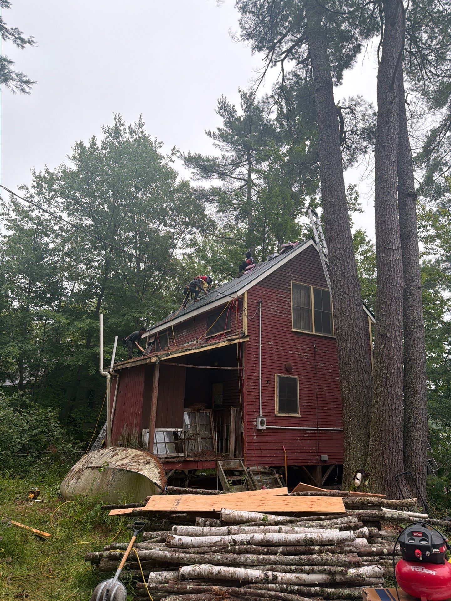 🏠🌲 Residential Roof Replacement | Falmouth, Maine by Tall pine roofing