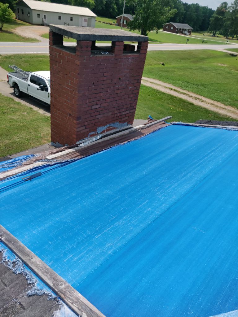 Re-roof by American Roofing NC