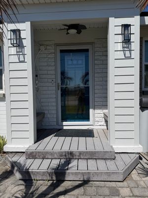 Exterior Siding Replacement and Composite Deck Installation in Ormond Beach