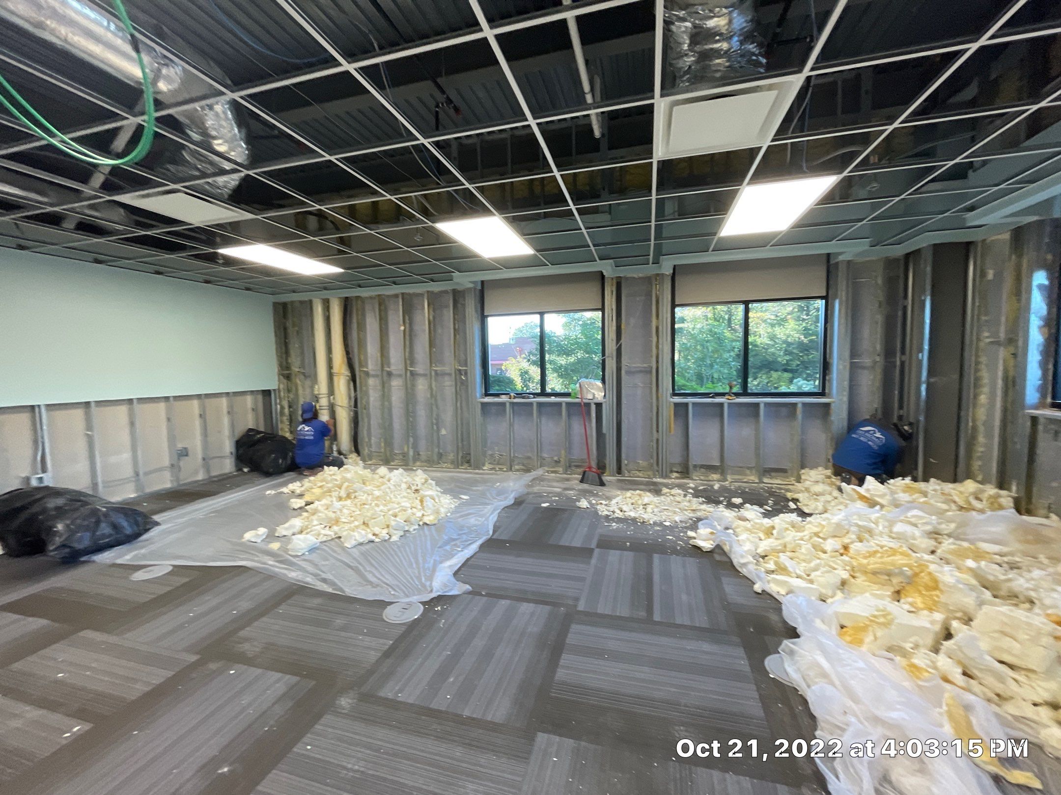 Water Damage Restoration - Medical Office by EAS Environmental, LLC.