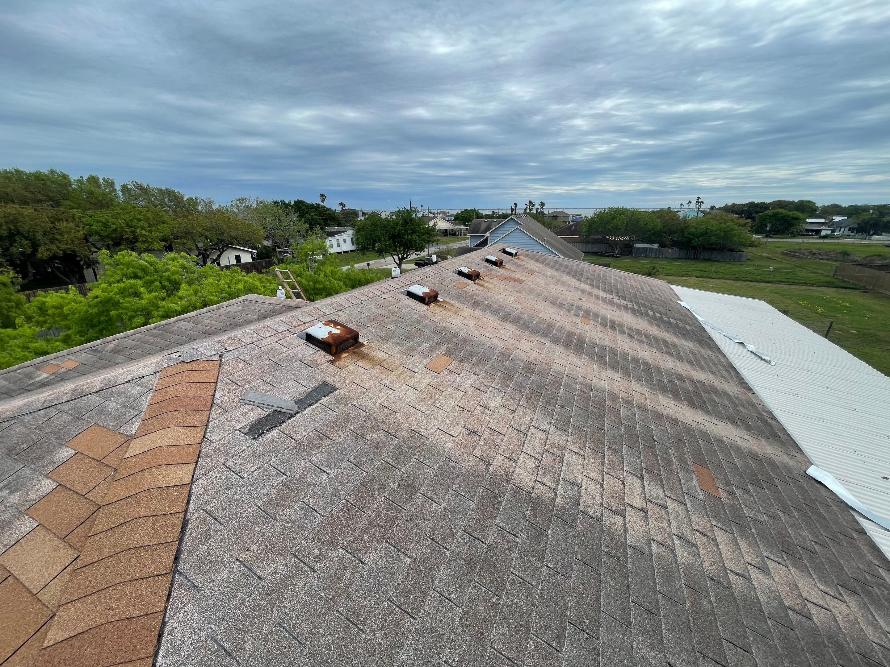 Residential Roofing Installation using IKO Cambridge Dual Gray by Lighthouse Roofing