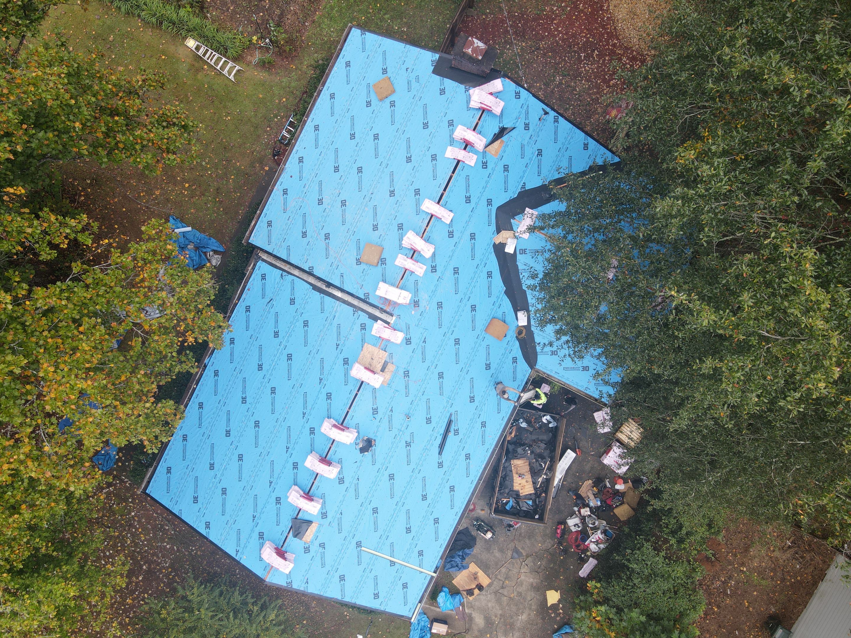 Residential Roofing Installation using Owens Corning by Inspector Roofing and Restoration