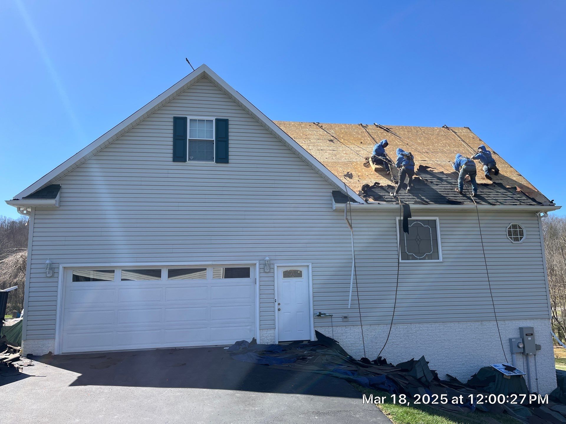 Residential Roofing Installation using Certainteed Landmark Pro Shingles by Fahey Roofing + Contracting