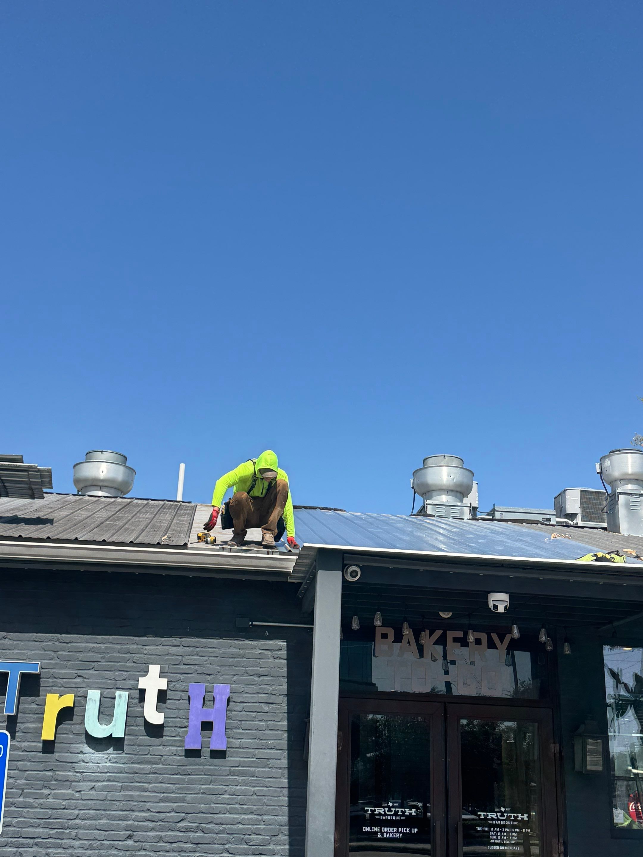 Truth BBQ - Houston, TX by Hartland Roofing & Construction
