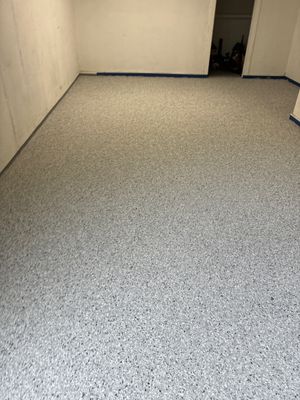 Feather Gray Concrete Floor Coating