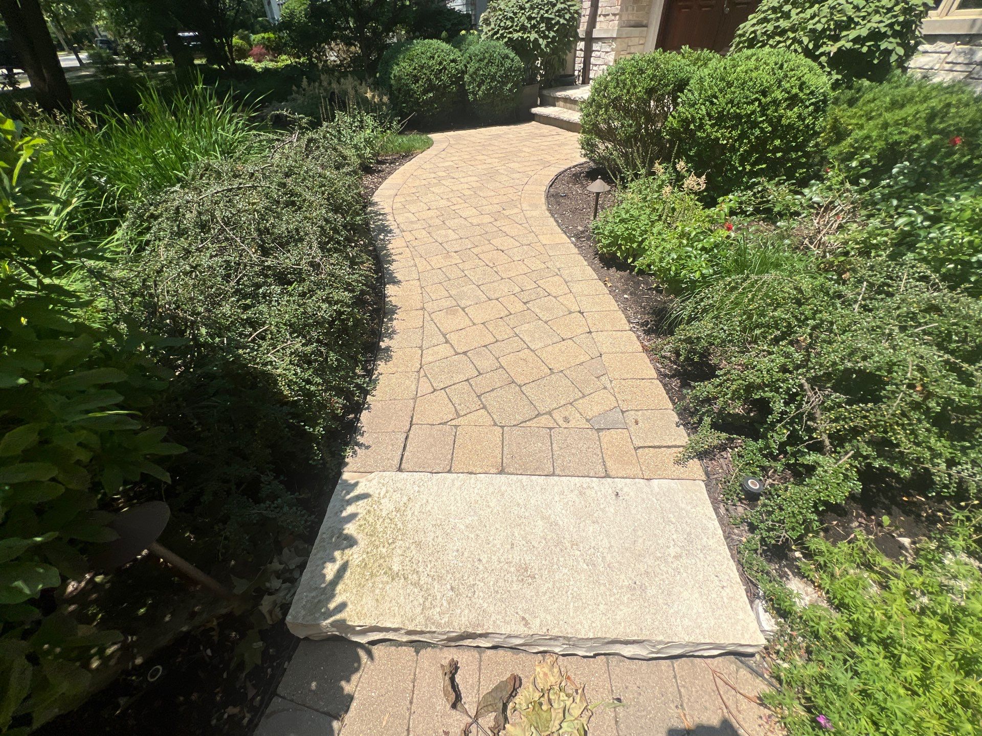 Brick paver clean, sand and seal.  using surebond SB-8700 by Northern Power Washing LLC.