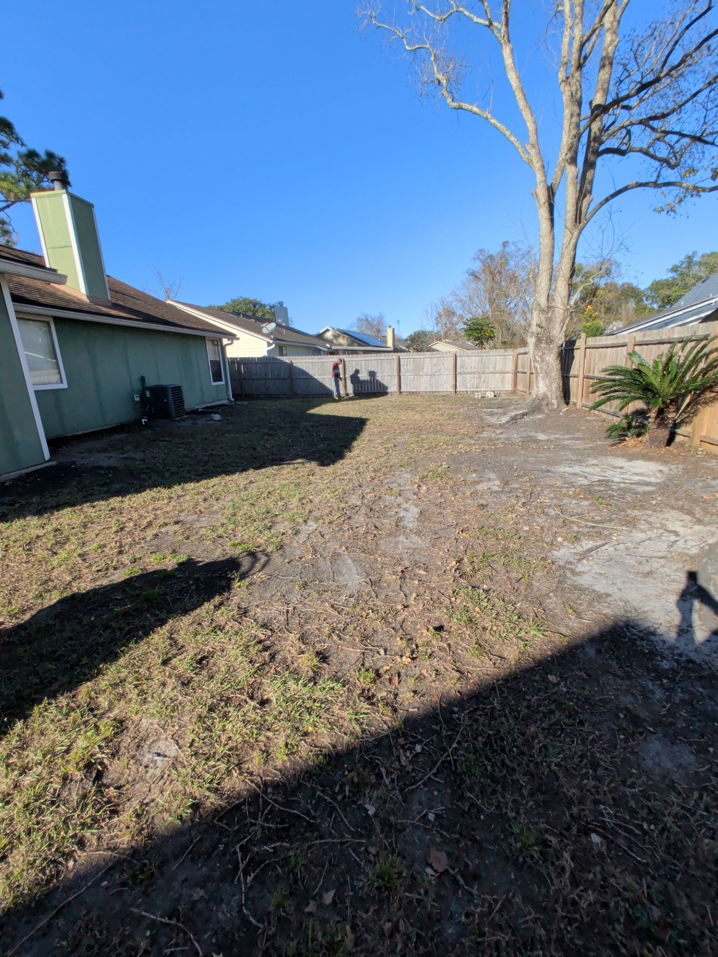 Residential Leaf Removal Service — Westside Jacksonville by Harmoni Home Services