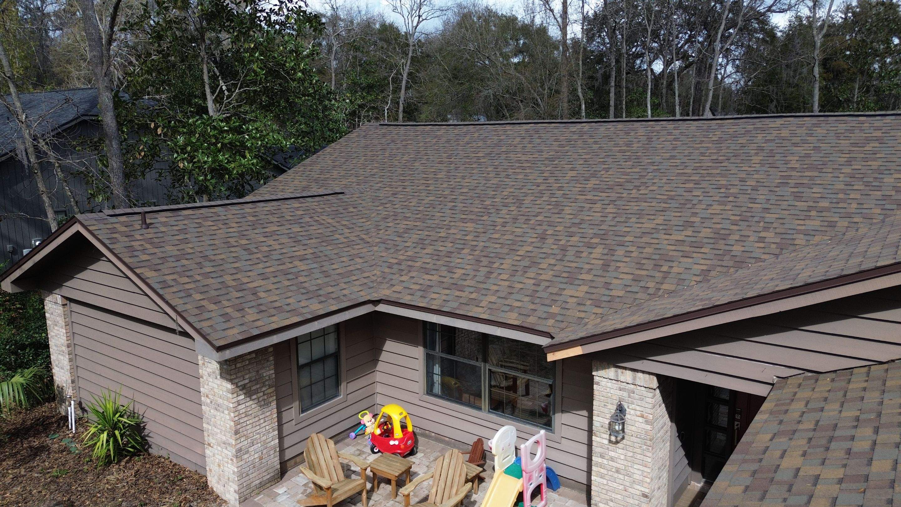 Reroof plus new addition in Gainesville, FL by Brehm Roofing
