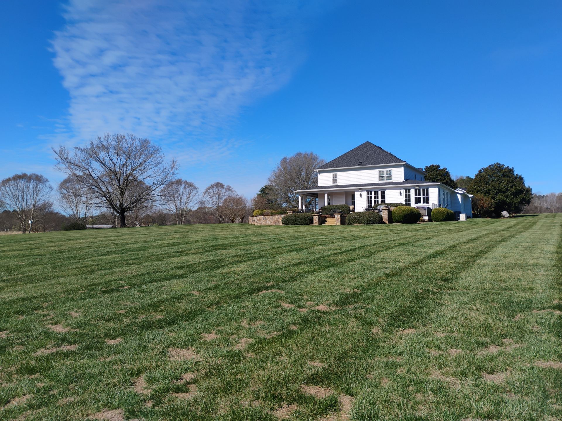 Lawn restoration in Bahama by Martinez Brother’s Nc Landscaping Inc