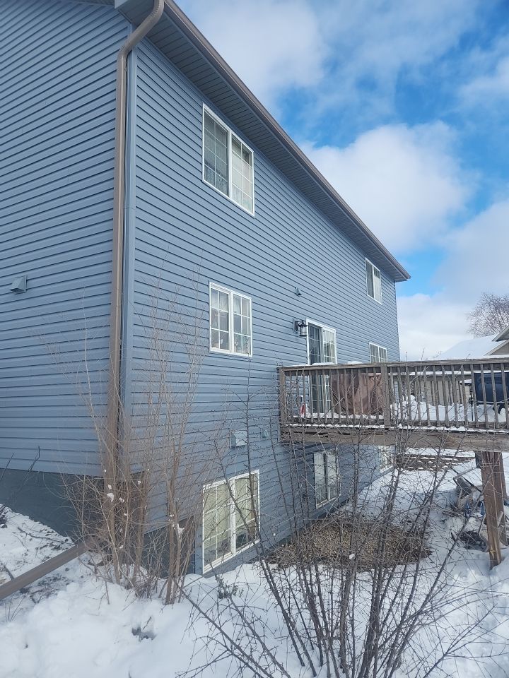 5" Gutters in Big Lake by Next Level Seamless Gutters / Exteriors Inc.