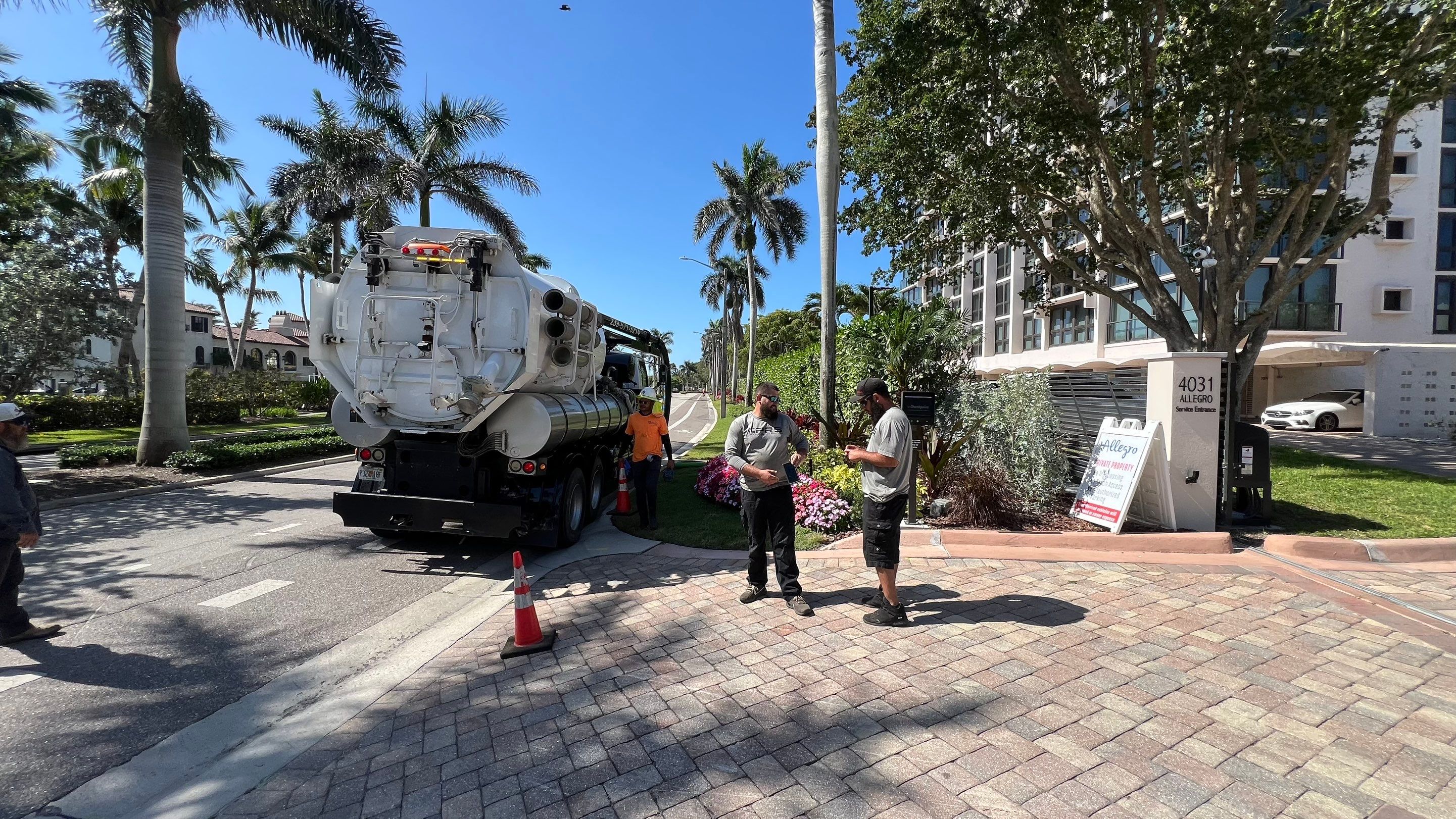 Gulfshore Condo Stormwater System Maintenance by APS Power & Water