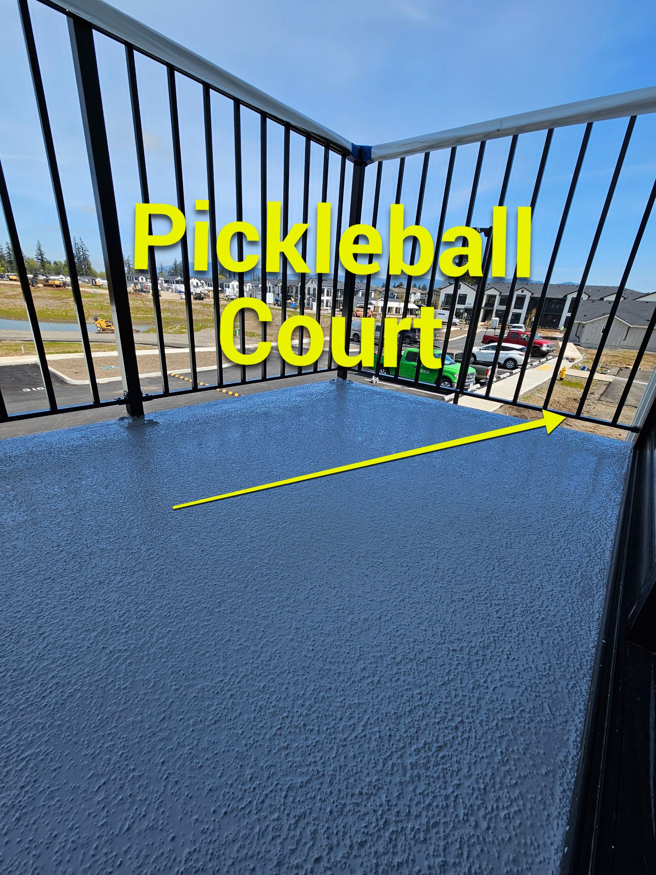 Basketball and Deck Coating by BEST Roofing & Waterproofing