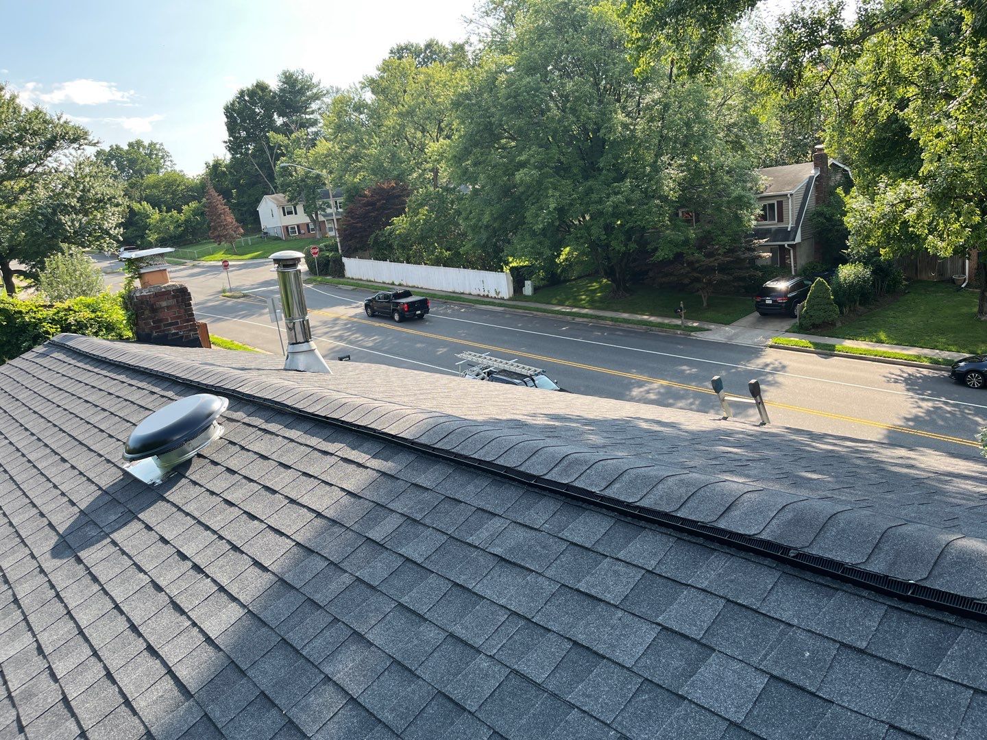 Residential Roofing Installation using CertainTeed Landmark, Charcoal by RJC General Construction, LLC.