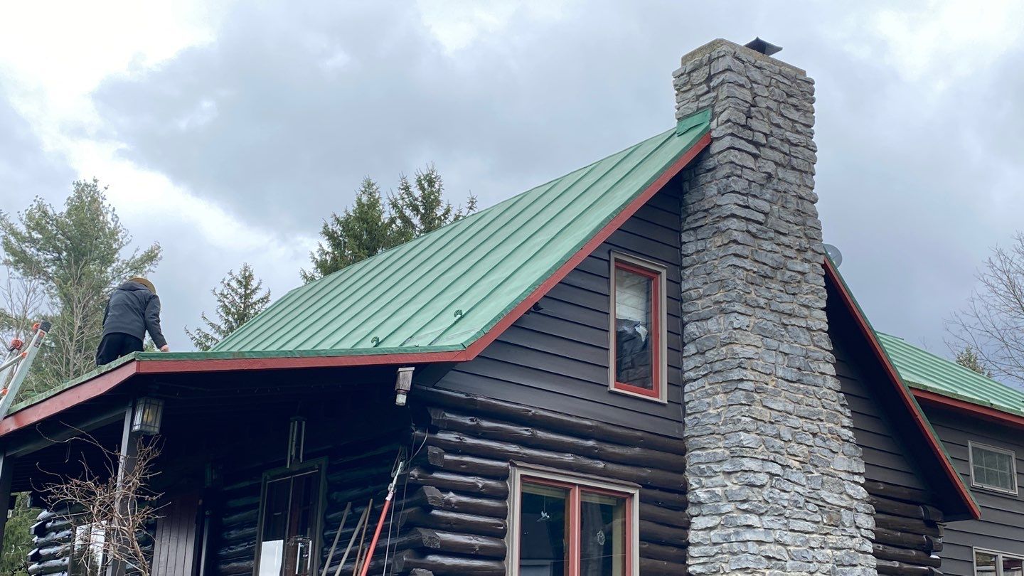 Residential Roofing Installation using Standing Seam  by Goldspire