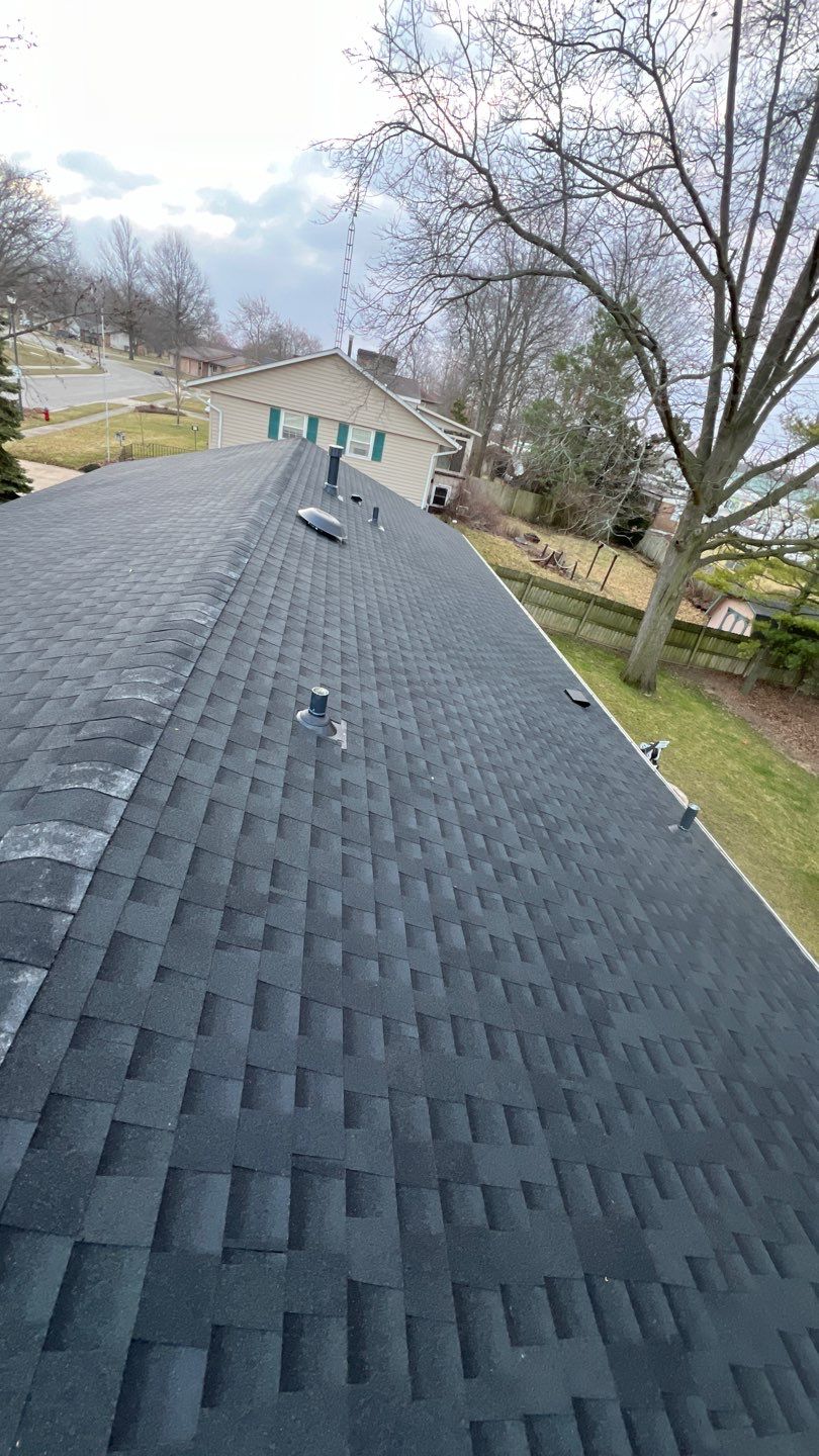 Residential Roofing Installation using GAF Timberline HDZ Charcoal by Nitro Roofing and Construction