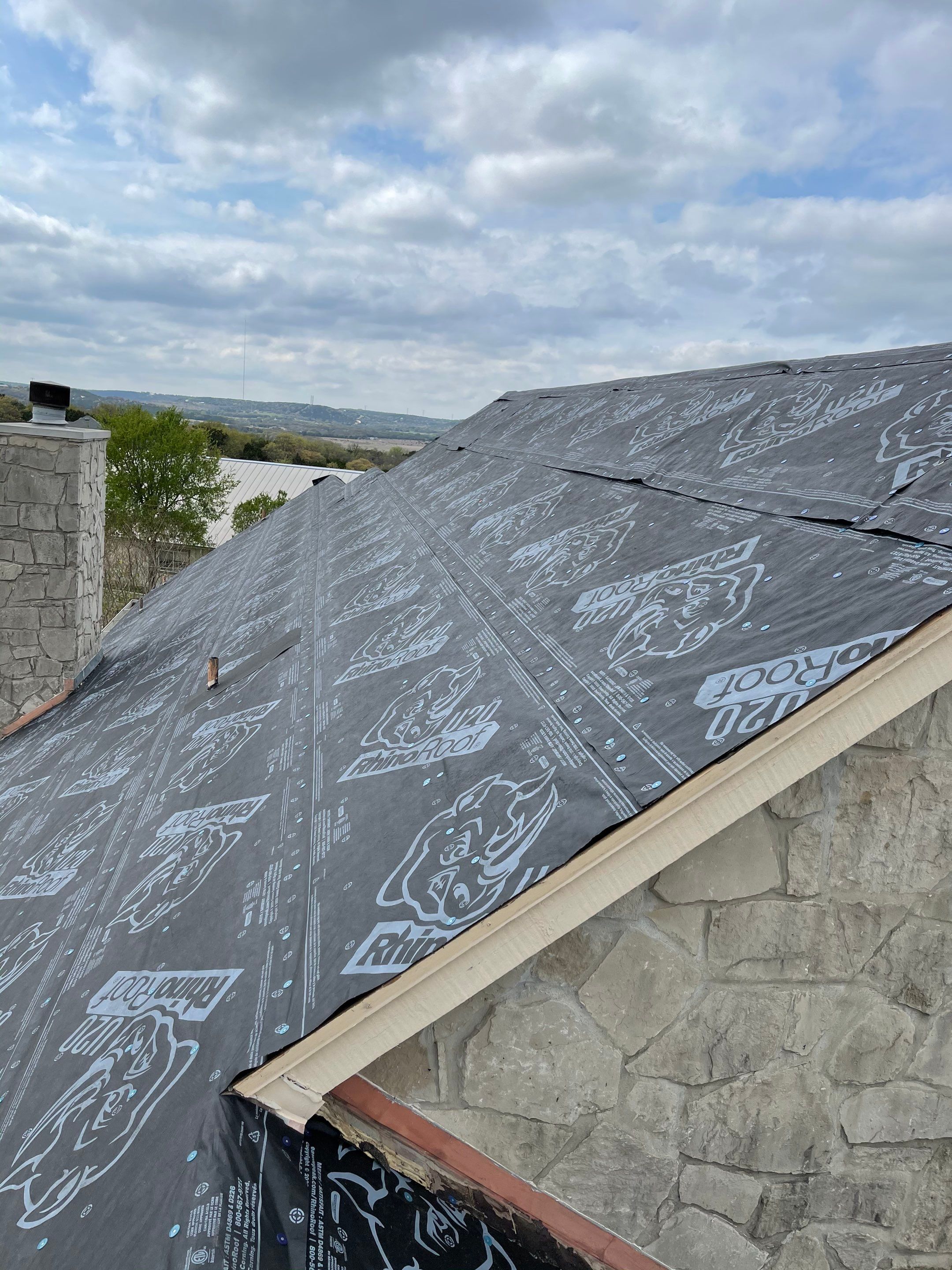 Residential Metal Roof Installation using McElroy Metal by Premier Roofing and Contracting