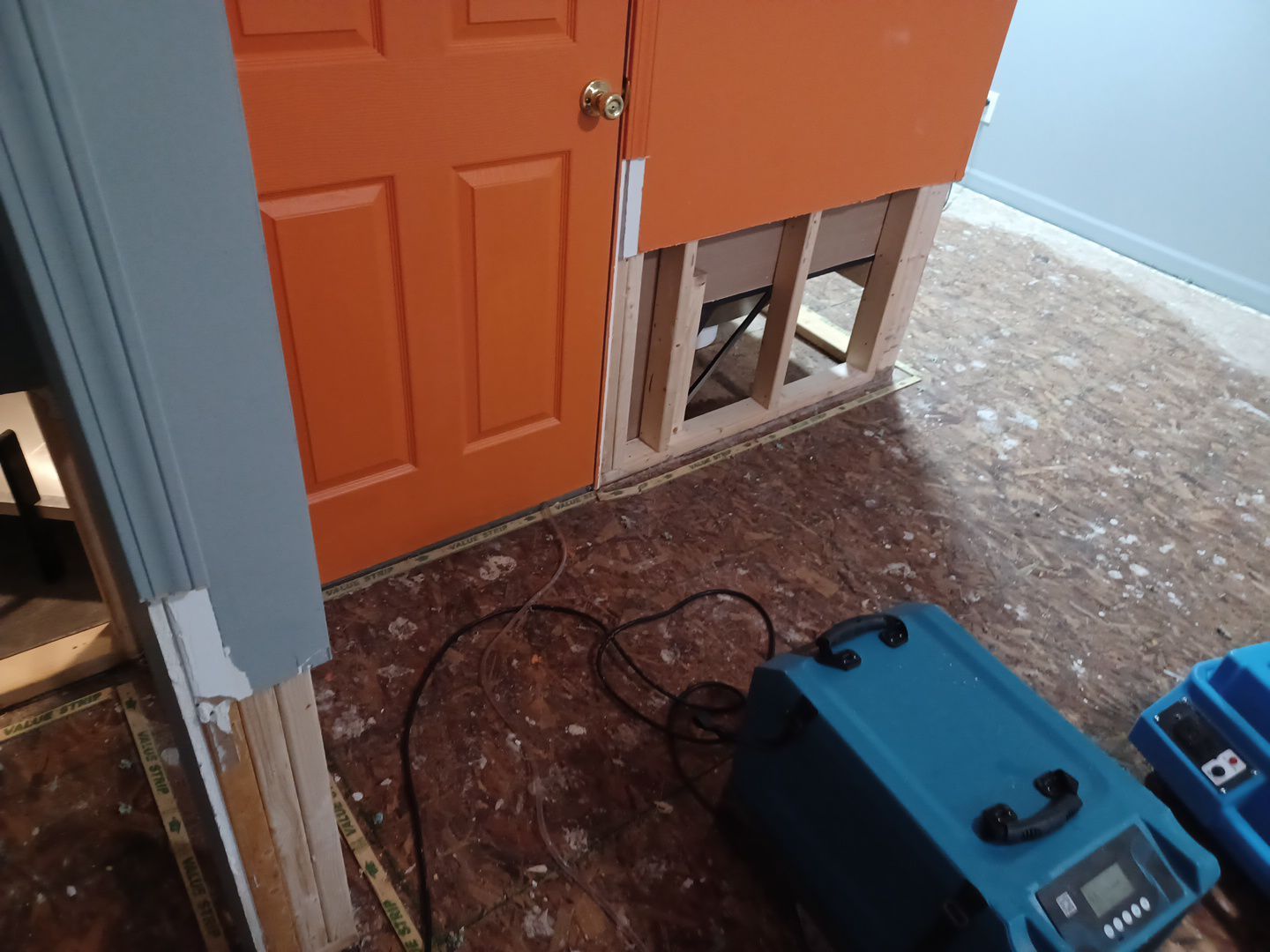 Project in Brighton by EzDry Water Mitigation & Property Restoration