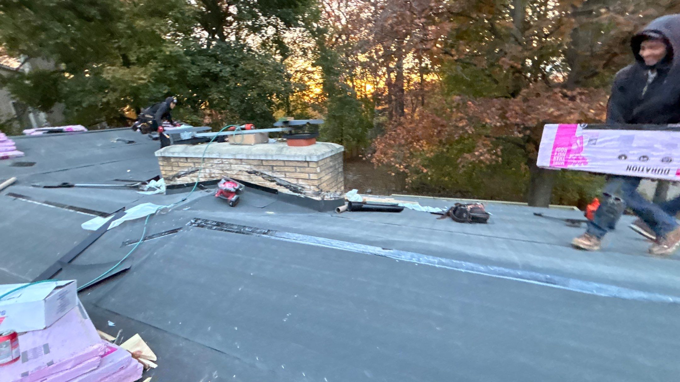Roof Replacement using Owens Corning Slatestone Gray by 180 Contractors