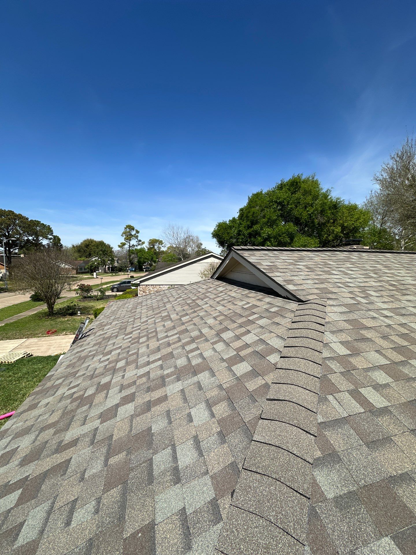 Project in Houston by Motion Roofing