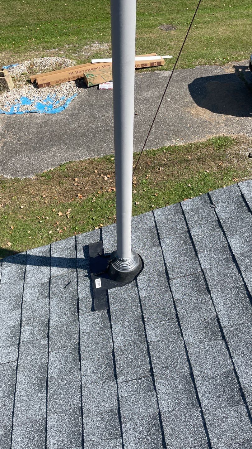 Residential Roofing Installation using GAF Timberline HDZ by Rainstoppers Roofing