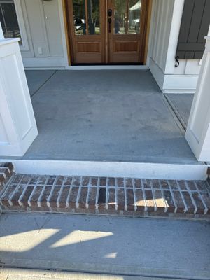 New Concrete Porch and Entryway Installation in Bloomingdale