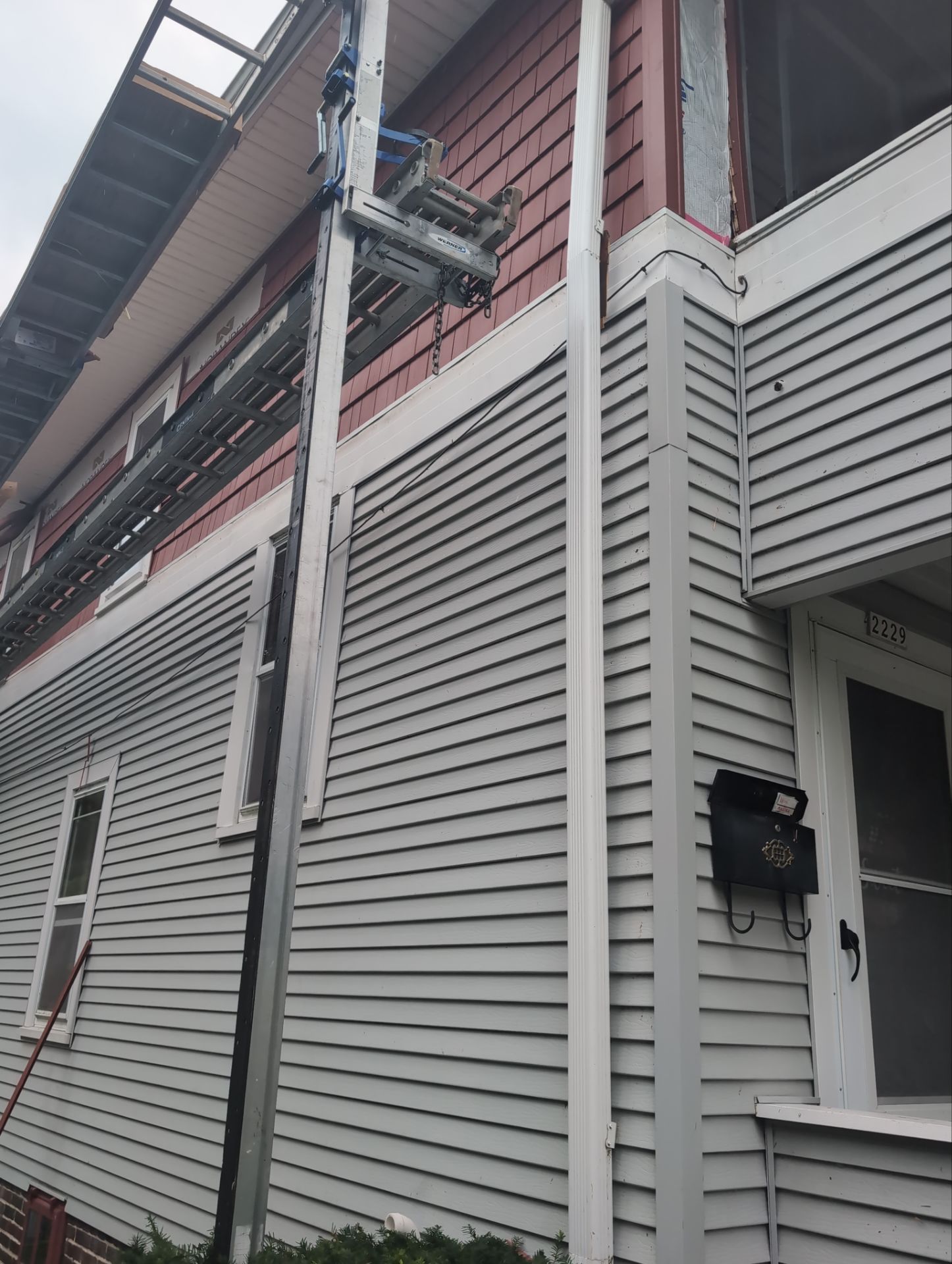 Cedar Shake Siding Replacement  by Gellings Roofing & Siding