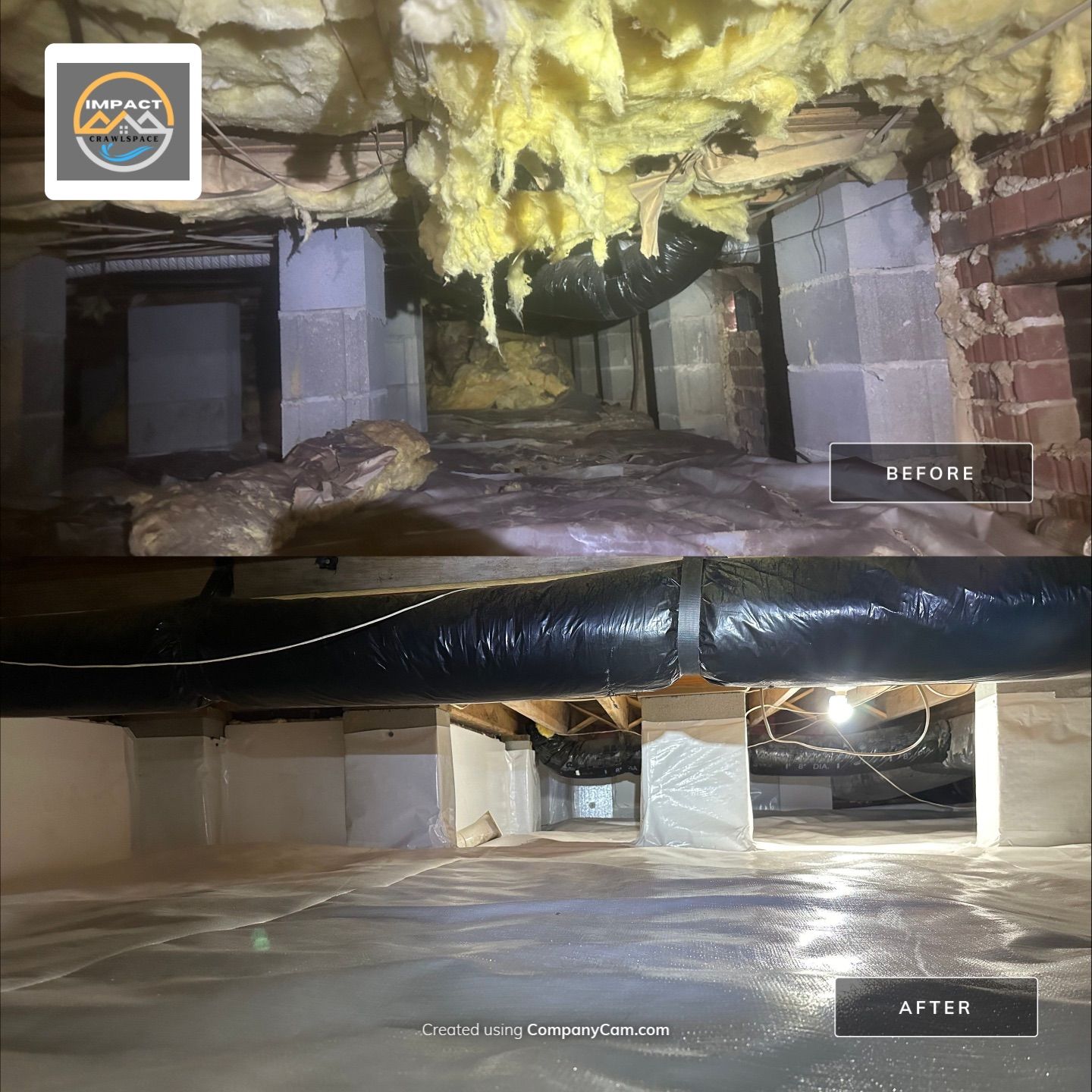 Structural Repairs and Premium Encapsulation by Impact Crawlspace