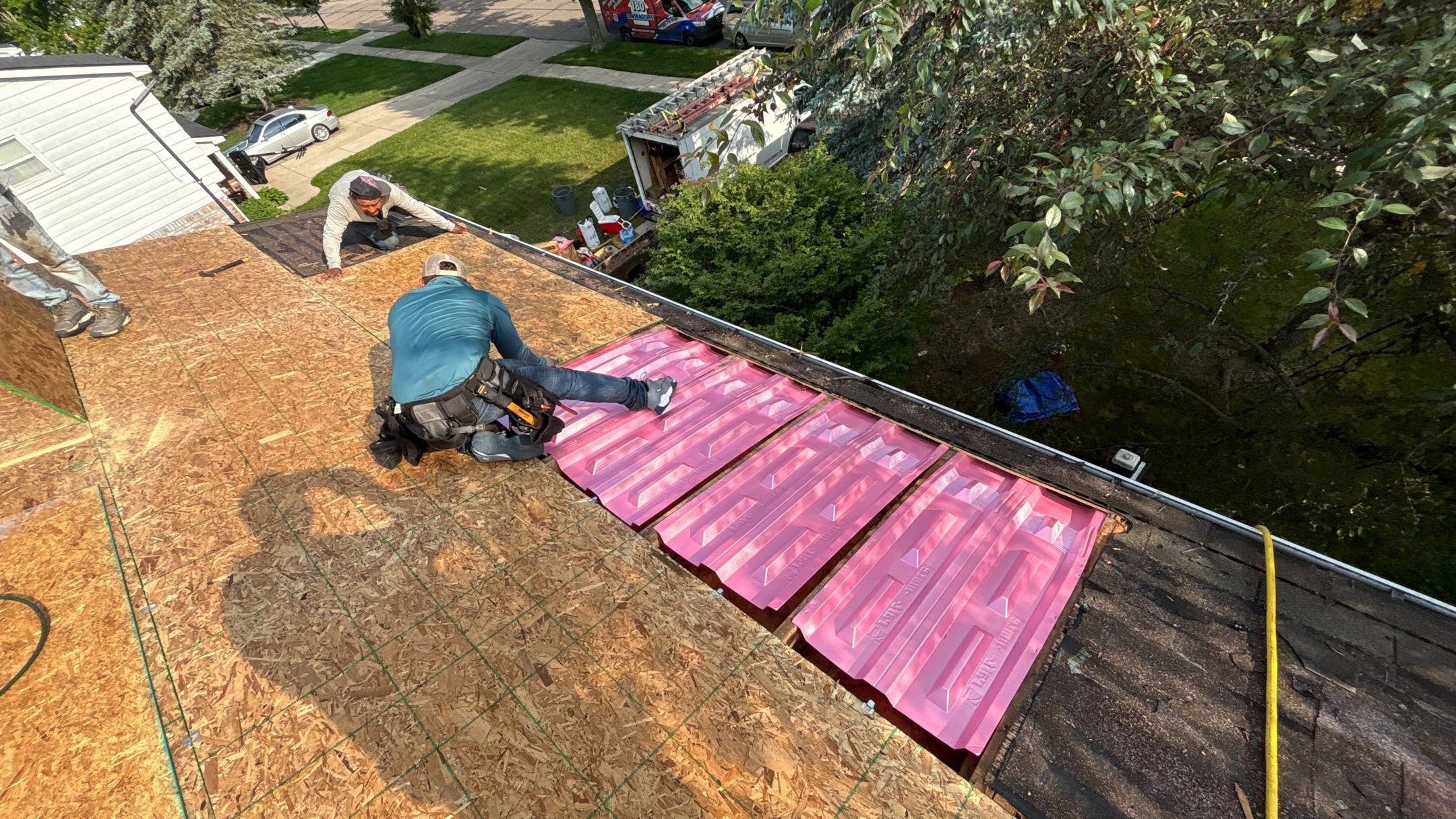 Roof Replacement using Owens Corning Brownwood by 180 Contractors