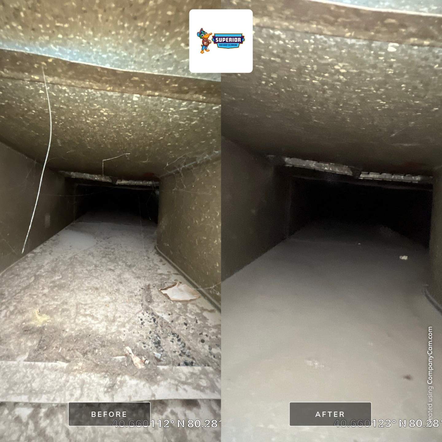 Air Duct Cleaning With a Vacuum Truck in Monaca, PA by Superior Air Duct Cleaning
