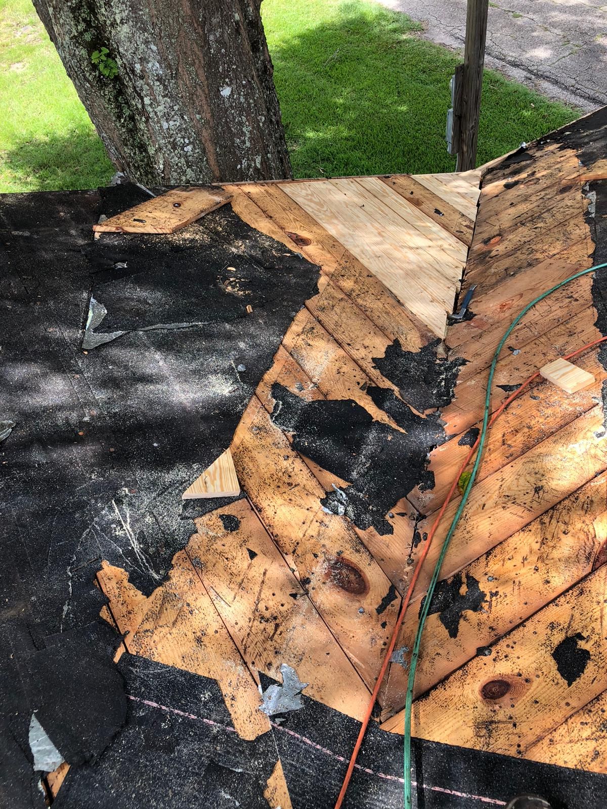 Residential Roofing Installation using Roof Replacement by American Roofing & Construction LLC