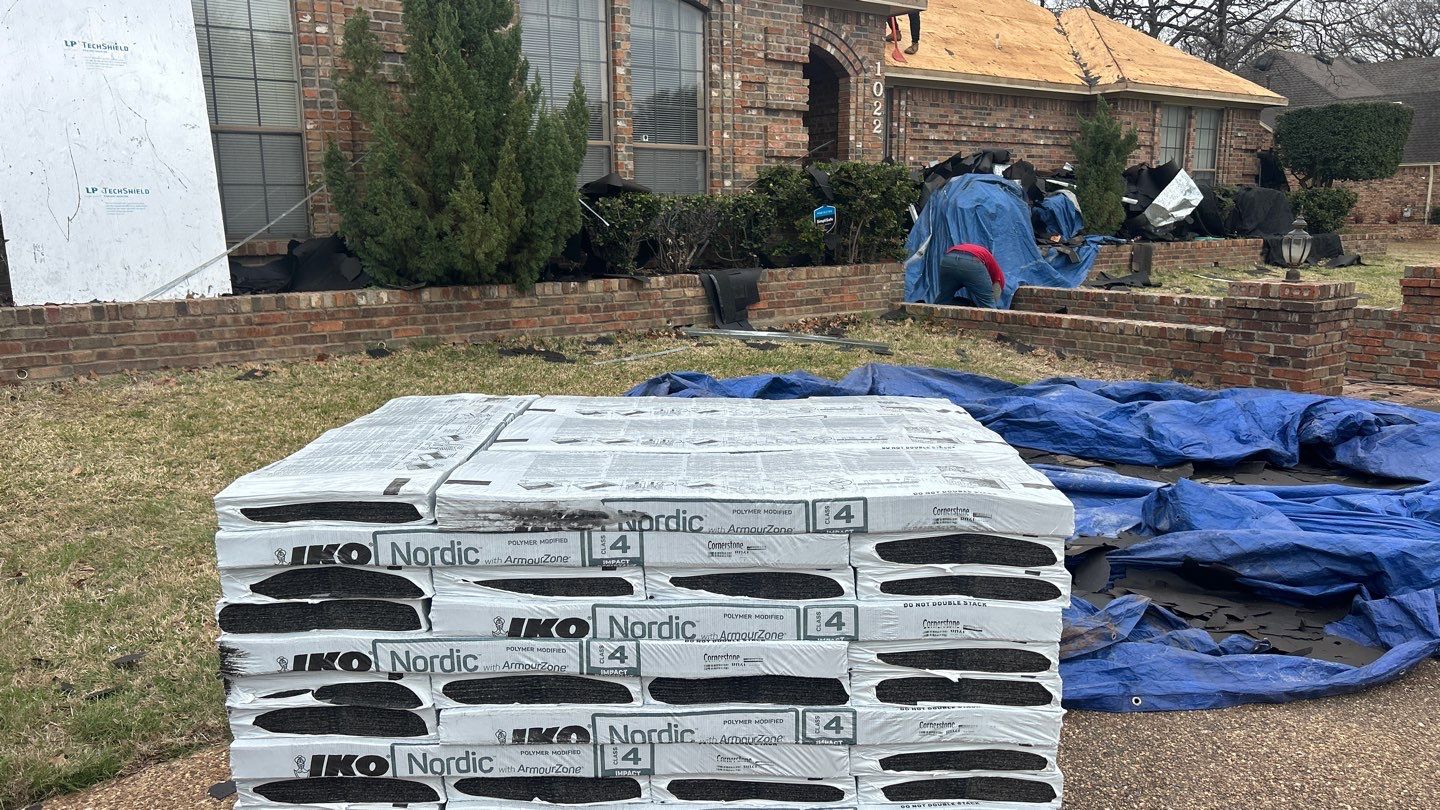 Residential Roofing Installation using Iko Nordic by Becker Roofing and Exteriors