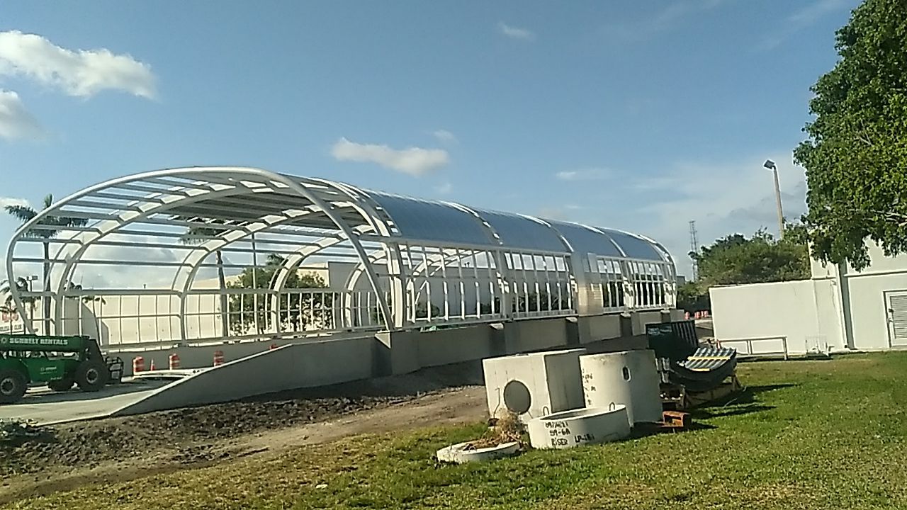 South Corridor Rapid Transit Bus Stations by RoofSmith of Tampa Bay