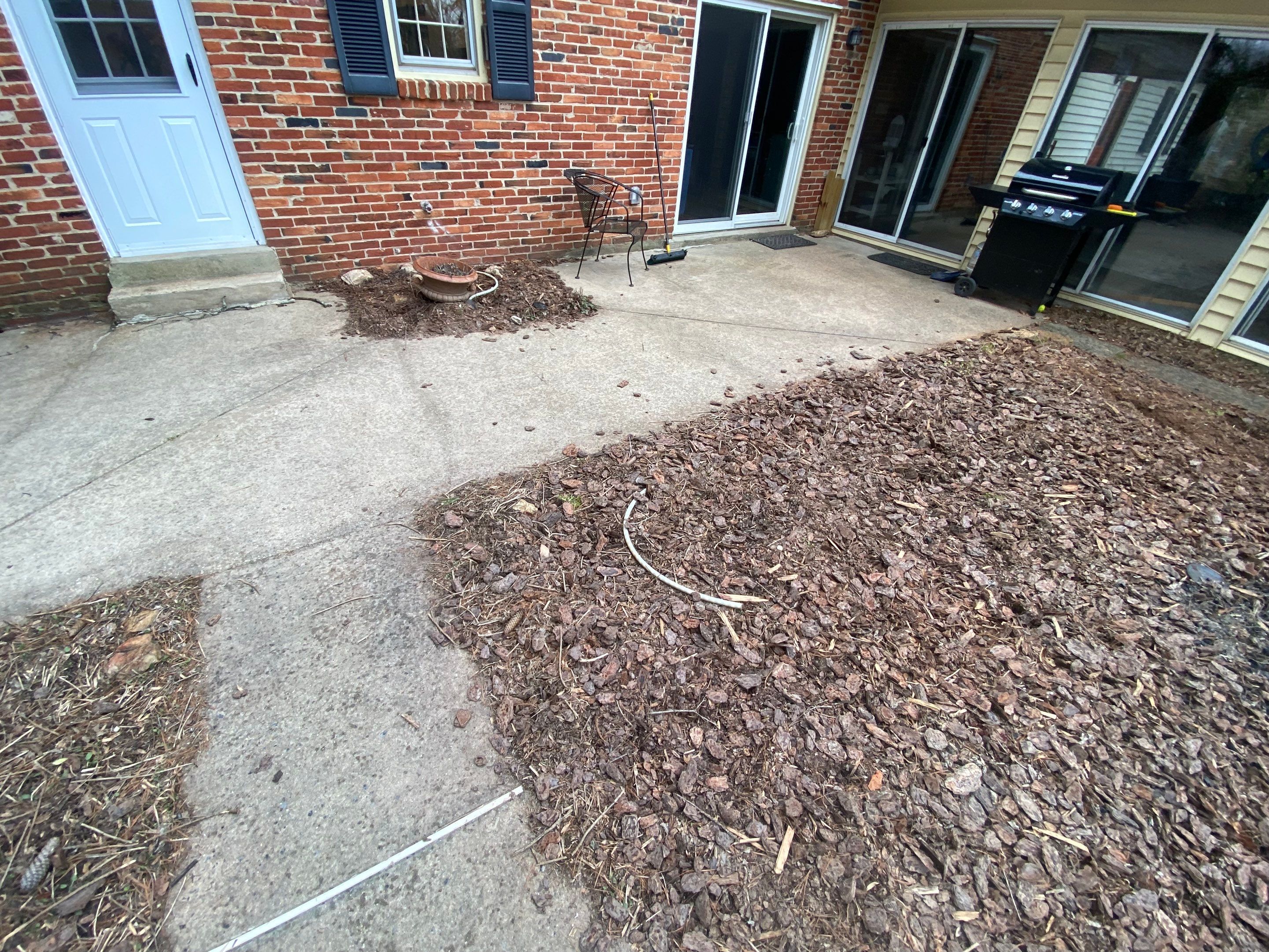 Landscape cleanup & drainage by The Smet Companies, LLC