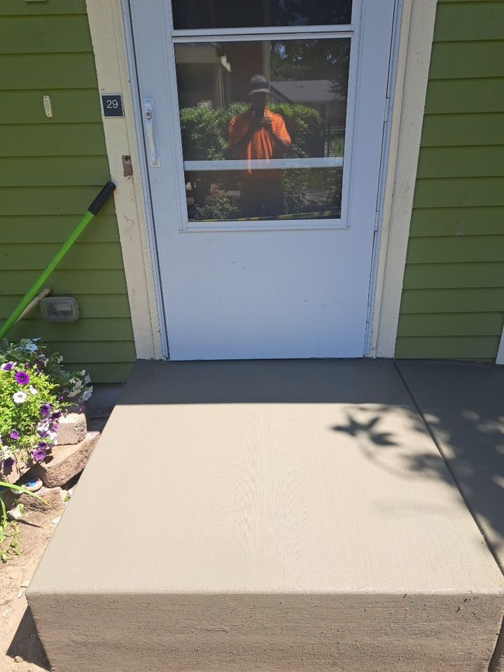 Kayla | Concrete Walkway by Jireh Asphalt & Concrete Inc 